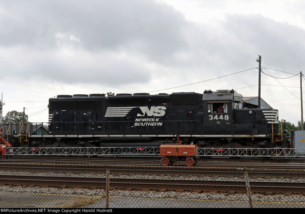 NS 3448 with its 116" long "snoot"